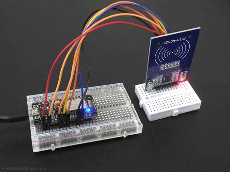 nodemcu project barrier gate using mifare card reader|rfid rc522 nodemcu.